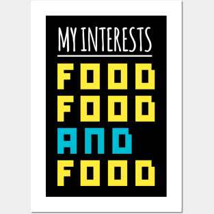 Funny Foodie Posters and Art